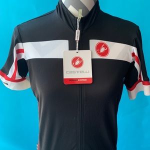 Castelli Rosso Corsa Cycling Jersey NWT